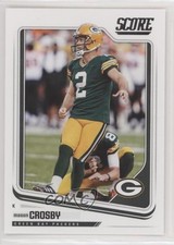2018 Score Mason Crosby #124 0f6