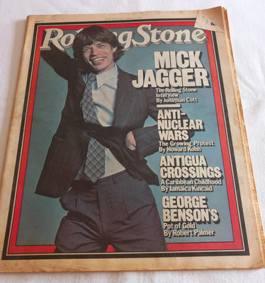 Rolling Stone Magazine June 29th 1978 Mick Jagger Cover Issue 268
