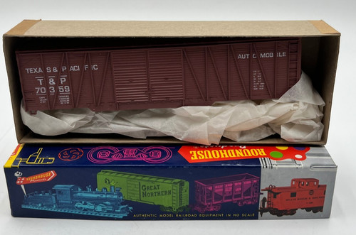 Roundhouse 50' S/S Auto-End Caja Coche Acero Doble Puerta #2131 Texa & Pacific Nuevo en Caja | Zustand: New
