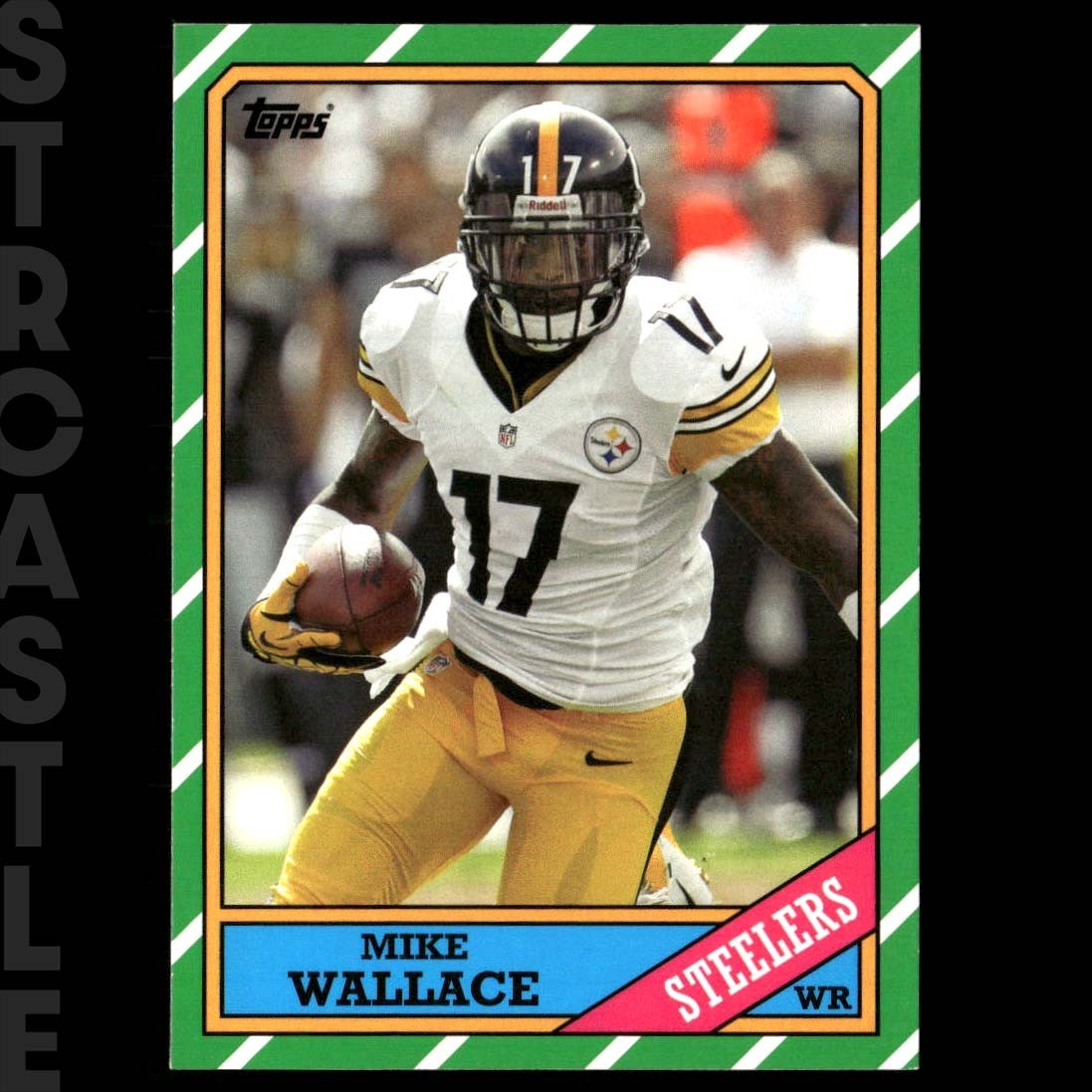 Mike Wallace 2013 Topps Archives #126 Steelers 🏈 Football Card