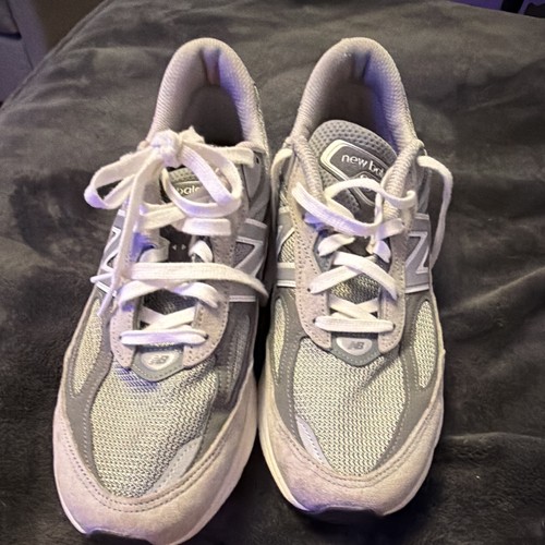 New Balance 990v6 Made in USA Castlerock Gray Suede Low Top Sneaker M990GL6