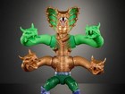 Figura de acción Turtles of Grayskull King Hiss MOTU x TMNT Mattel 5,5'