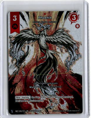 Phoenix Risen From Ashes 249/212 Legend Rare MZ2 Metazoo 2025 Torrential Tides