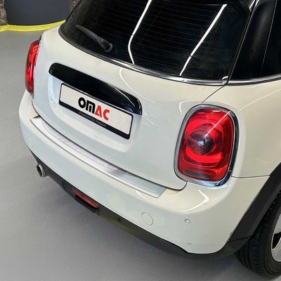Rear Bumper Sill Cover for Mini Cooper F56 2014-2022 Stainless Steel Brushed