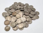 100 Unsearched Buffalo Nickel Circulated 5C Lot.H88