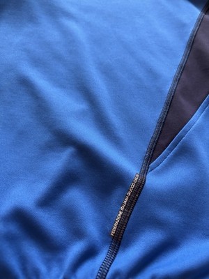 Italy Football Jacket Men XL PUMA World Cup Soccer Blue National