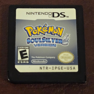 Pokemon SoulSilver Version - Nintendo DS - Authentic Tested Cartridge Only