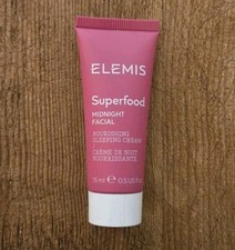 Elemis Superfood MIDNIGHT FACIAL Night Sleeping Cream 15ml SEALED Travel Size 