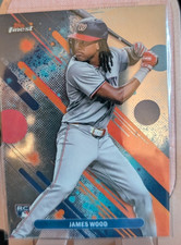2025 Topps Finest James Wood Common RC Rookie #100 Free Shipping