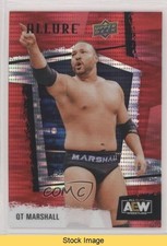 2022 Upper Deck Allure AEW Red Rainbow QT Marshall #70 READ 19fk