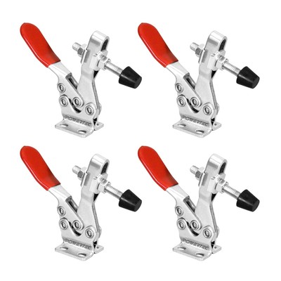 4PK Toggle Clamp, 500 lbs Holding Capacity, 225D Quick Release Horizontal Cla...