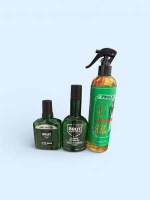 Brut Classic Scent Cologne 3 Mix Fragrance,aftershave,lotion Free Shipping  