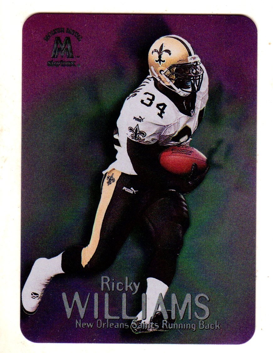 Ricky Williams Skybox Molten Metal #127 Base