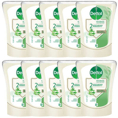 Dettol / Sagrotan No-Touch Nachfüller mit Aloe Vera 10 x 250 ml