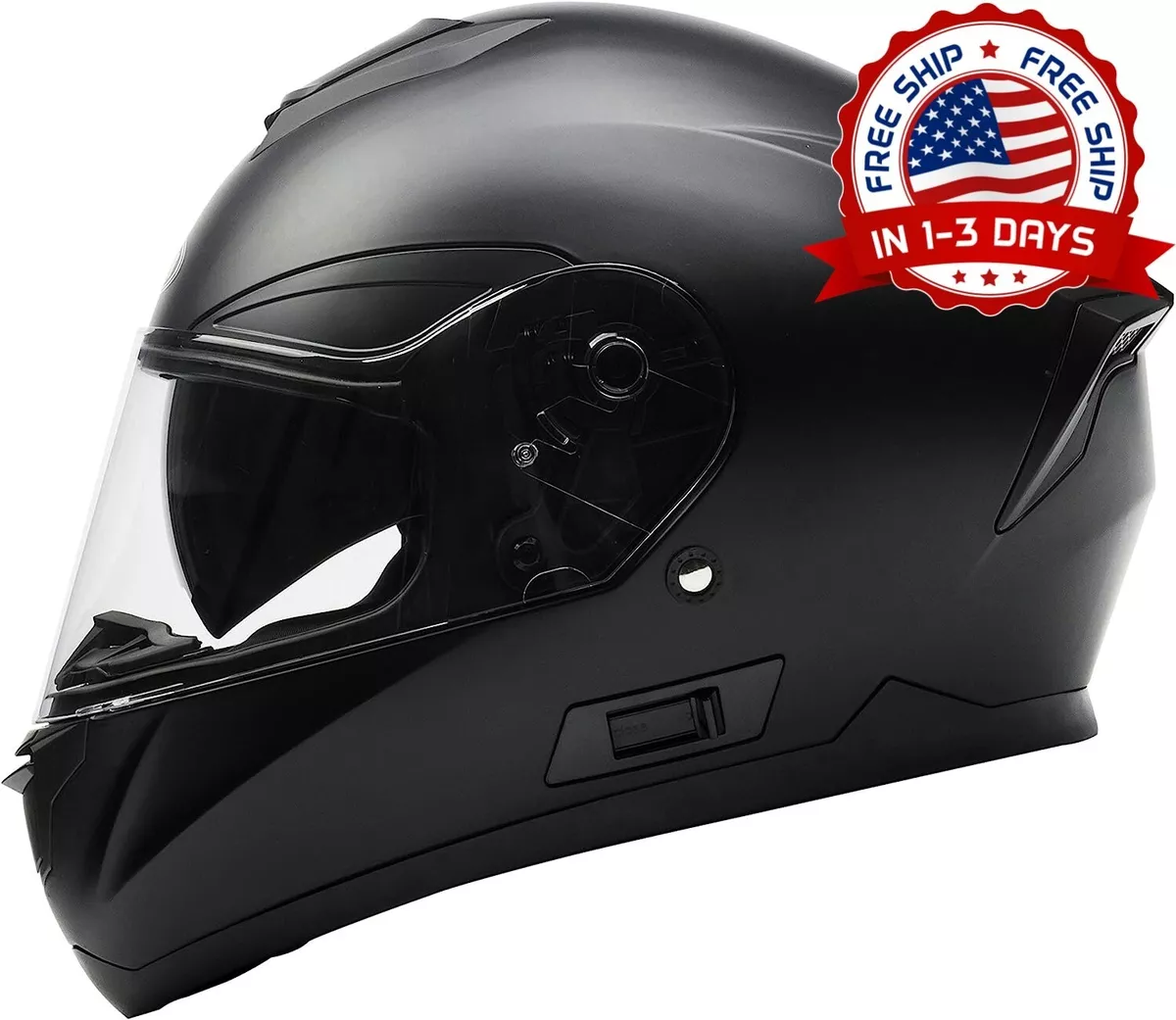 Casco para moto hombre y mujer con espacio para bluetooth