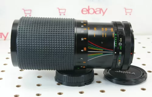 Sears Auto Zoom 80-200mm f4 Macro Multi-Coated Lens for Canon FD Nice Condition