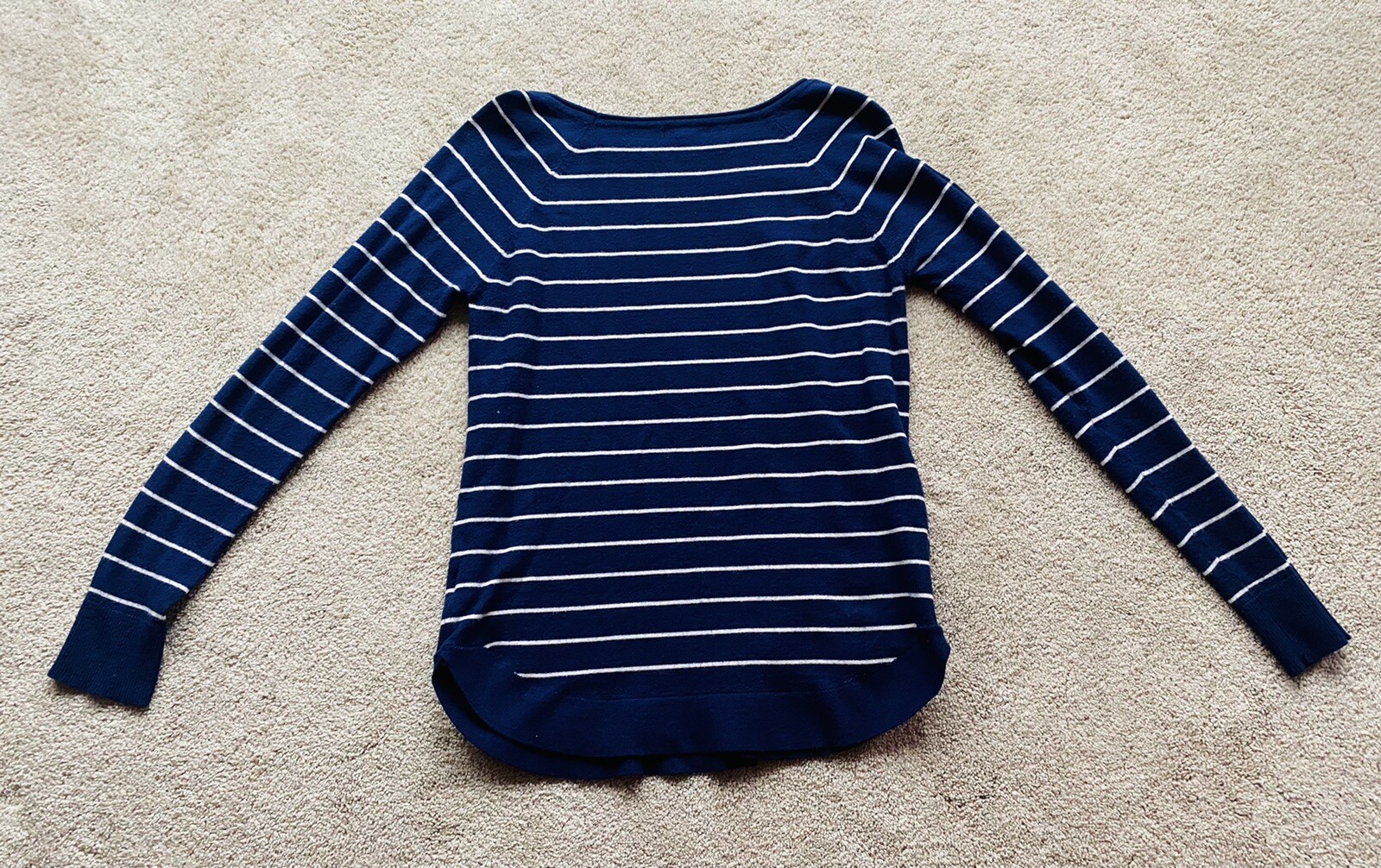 Stitch Fix Pink Clover Women's Striped Sweater Size Small | eBay