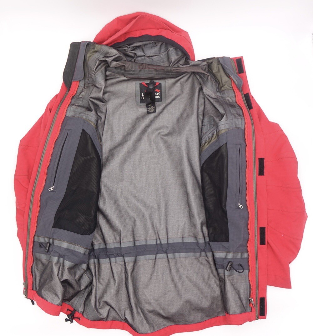 ジャケット・アウター LLBEAN GORE-TEX ALL CONDITIONS JACKET L LL Bean Gore-tex Jacket Womens Small All Conditions Blue Hooded