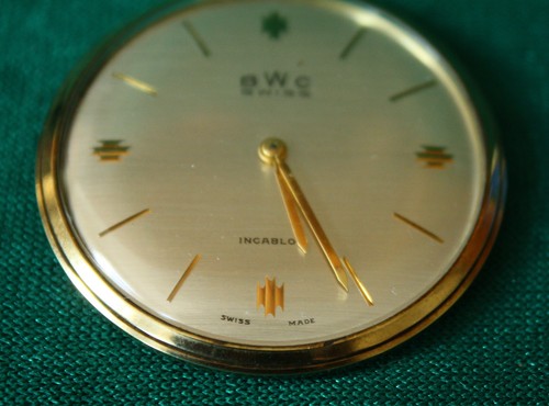 BWC reloj de bolsillo suizo, Swiss Incabloc, calibre 320, funcional - Imagen 10 de 10