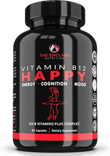 Vitamin B12 - Vitamin B Complex with Vitamin C, Biotin, Inositol, Folic Acid,...