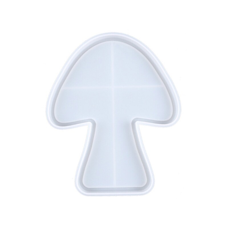 Silicone DIY Mushroom Resin Mold for Storage Trays & Dishes