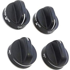 4 Pack Burner Control Knob for Whirlpool Range Oven PS393678 8273103 WP8273103