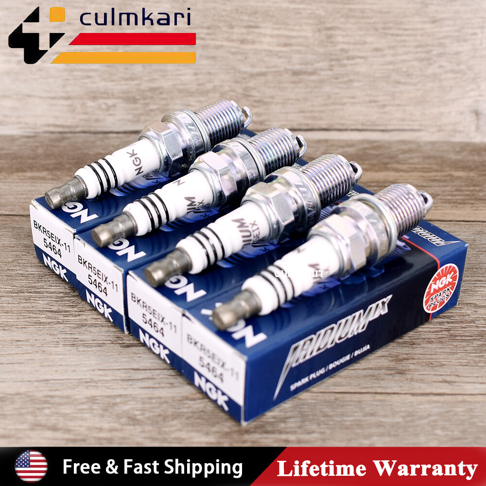 4 Real Iridium Spark Plug BKR5EIX-11 5464 For GEO HYUNDAI KIA