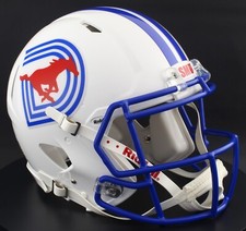 SMU MUSTANGS NCAA Riddell Speed Full Size AUTHENTIC Football Helmet