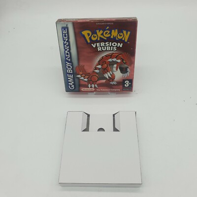Pack Nintendo Game Boy Advance SP Bleue + Pokémon Rubis & Saphir (FRA) - Consoles