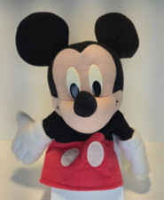 Vintage Disney Mattel Mickey Mouse Plush Stuffed Hand Puppet