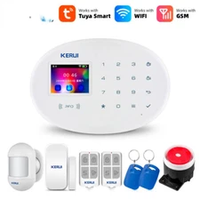 Tuya WIFI GSM Alarm System Buglar RFID APP Wireless Motion Sensor Detector