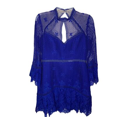 lace up corset shirt dress Guizio Mynette Corset Shirt Dress Black / XS