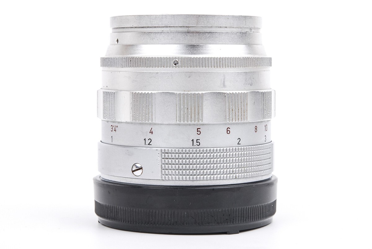 Leica Leitz Wetzlar Summilux M 50mm f/1.4 E43 Germany Silver w