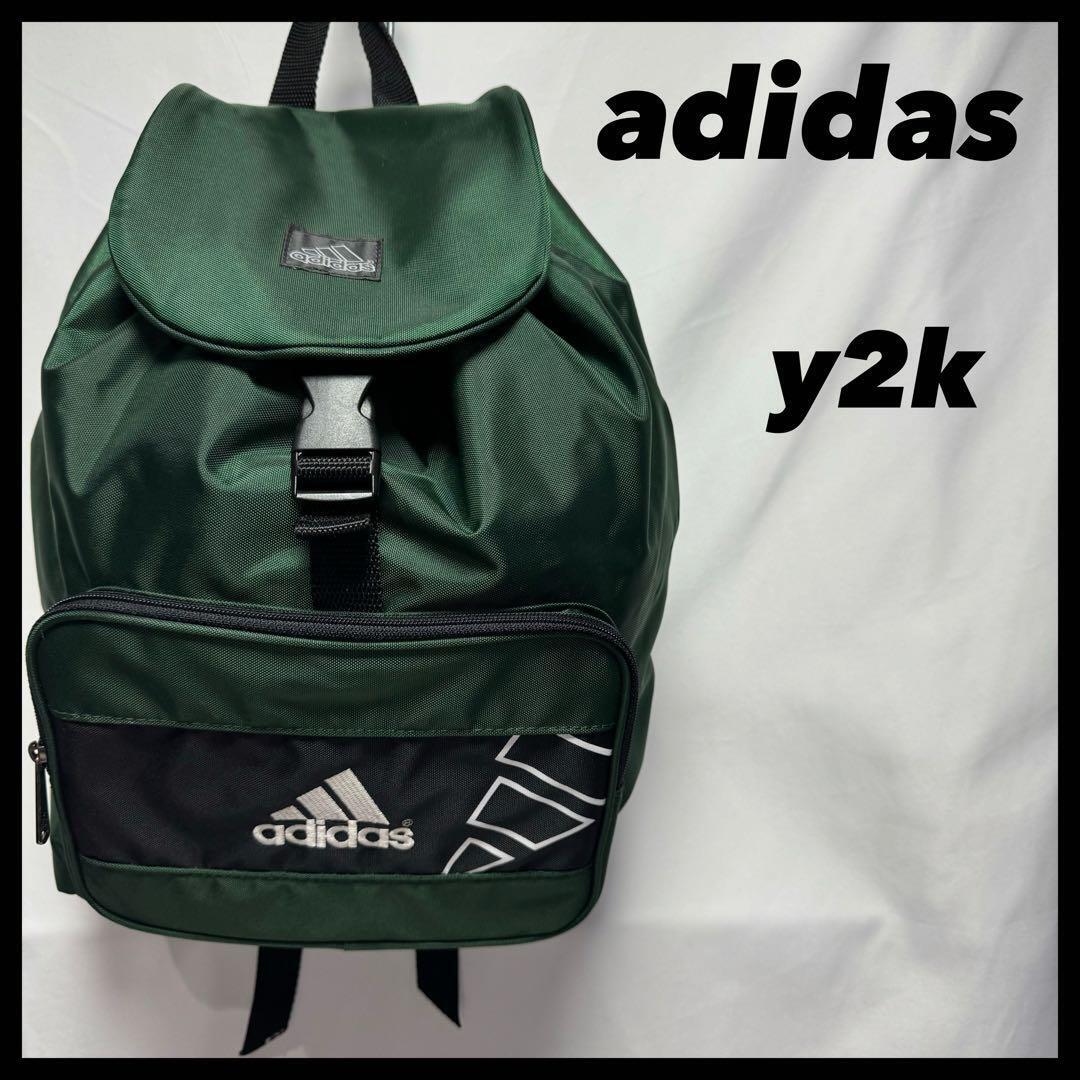 Adidas Y2K 90s 00s Vintage Backpack Rucksack Black 35x29x13 Adidas Y2K 90s 00s Vintage Backpack Rucksack Black 35x29x13