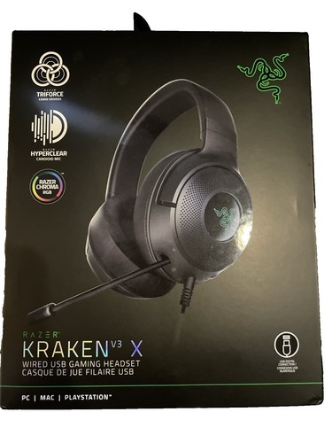 Razer Kraken 7.1 V2 Mercury Edition Wired Gaming Headset [USB] | eBay