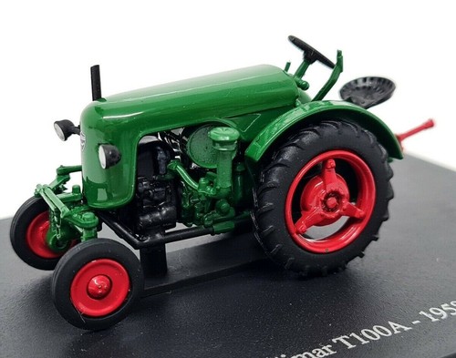 Hatchette 1/43 - Simar T100A 1958 Green Diecast & Plastic model Farm tractor - Picture 3 of 4