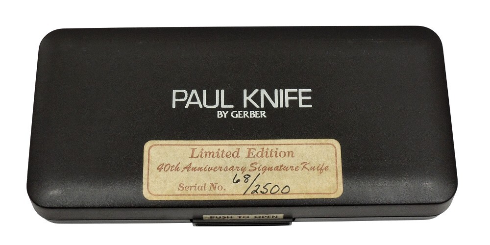 Old Gerber Knives OG88 Paul Knife Gerber 40th Anniversary USA