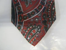 Prologue Tie Necktie 58 x 3.5 black red white gray 14049