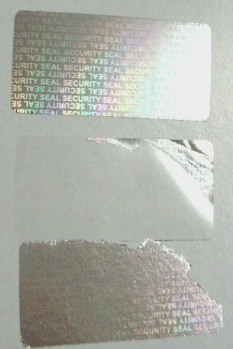 100 to 1000 SS175 Security .75" x 1.5" Product Protection TE Hologram Sticker - Picture 2 of 5