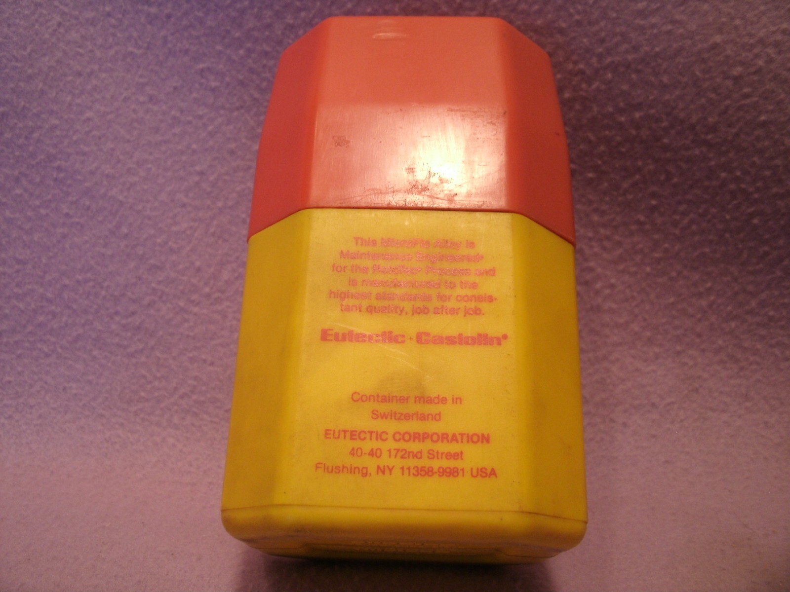 OEM New Castolin Eutectic Micro Flo Alloy Thermal Spray Powder 2.7 lbs