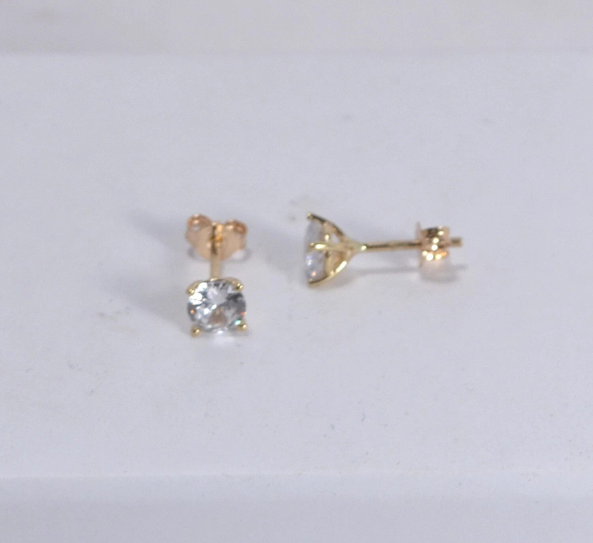 Orecchini di lusso in oro giallo 14 carati zircone | Acquisti Online su Orecchini di lusso in oro giallo 14 carati zircone | Acquisti Online su
