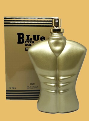 Blue For Men Elixir by Royal Fragrance  3.0 Fl oz EDT Spray for Men