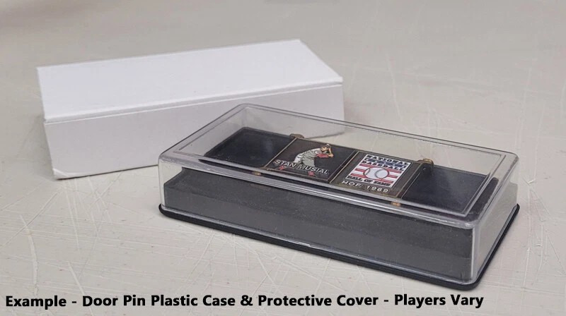 Pin de puerta de bronce Frank Robinson Cooperstown MLB HOF 1982 en vitrina - rojos Foto 3 de 3