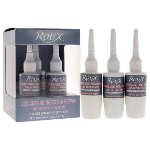 Roux 233 Anti-Aging Extra Repair, Leave in Treatment with Strengthening Keratin, - Picture 3 of 12