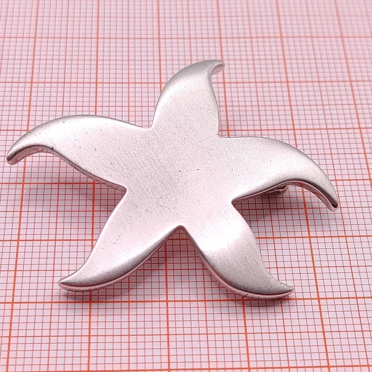 ⭐ Pierre Lang Brosche Anstecknadel Stecker Pin Anhänger Perle Stein Silber 009 ⭐