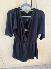 Kombinezon damski.  Z pięknej małej rzeczy. Rozmiar 10.  Czarny.  Fabrycznie nowy z metką