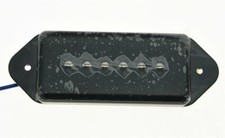 Black P90 High Power Sound Dogear Type BRIDGE Pickup Soapbar Guitar Pickups