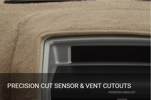 BEIGE Dash Cover for Jaguar XK8 XKR 1997-06 Carpet DashMat CoverCraft 1407-00-23 - Picture 7 of 16