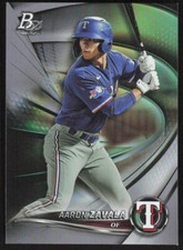 2022 Bowman Platinum Top Prospect Aaron Zavala #TOP-38 Texas Rangers