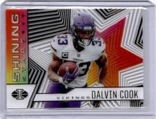 2021 Illusions Dalvin Cook Shining Stars #SS-9 Vikings Football Card ACETATE